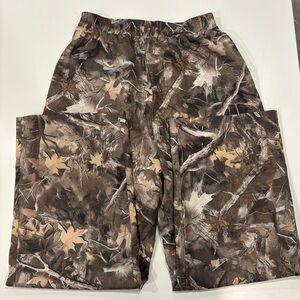 SHEIN Camouflage Track Pants camo lightweight
